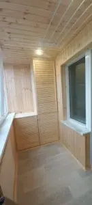 Обшивка утепление болконов и лоджий