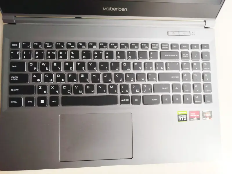 Ноутбук Maibenben X558 15.6" 1920 x 1080, 32 ГБ, 3 ТБ SSD, RTX 3060 6 ГБ