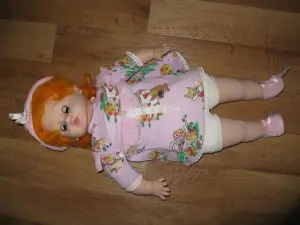 Кукла советская большая