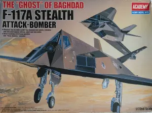 Сборная модель самолета F-117 1:72 ACADEMY