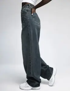 Джинсы багги