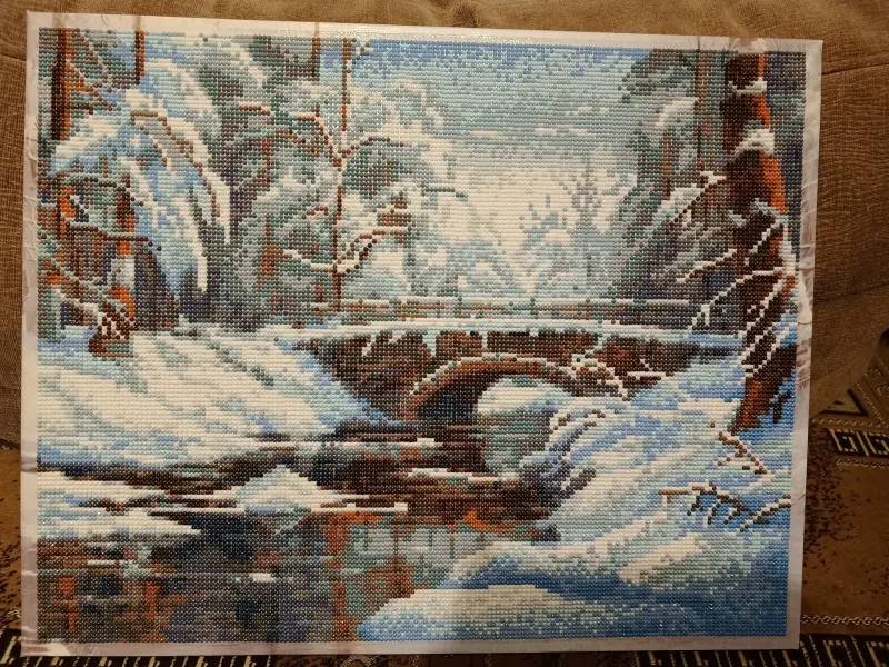 Готовые картины из алмазной мозаики