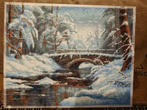 Готовые картины из алмазной мозаики