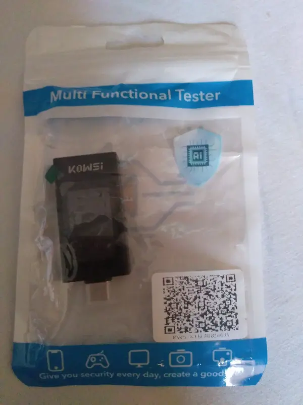 Тестер зарядки Kowsi kws-x1
