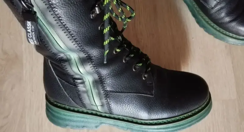 Ботинки зимние. НОВЫЕ. Нат.кожа.