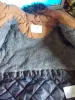 Куртка для зимы бежевая на меху для мальчика