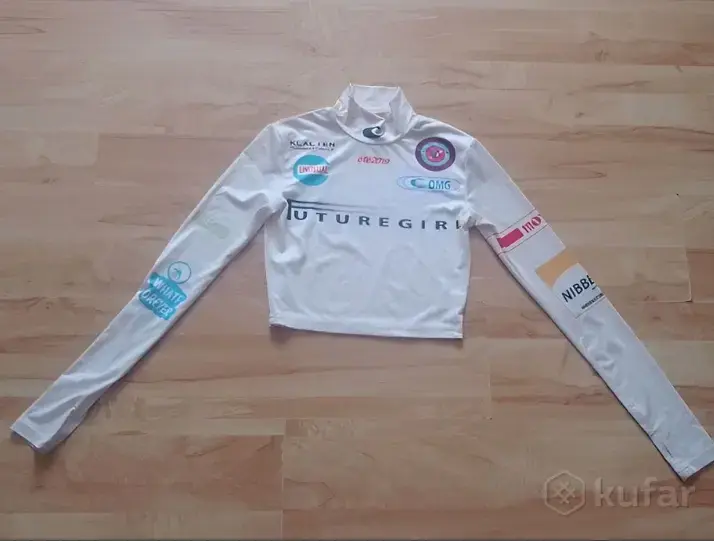 Кофта лонгслив с удлиненными рукавами