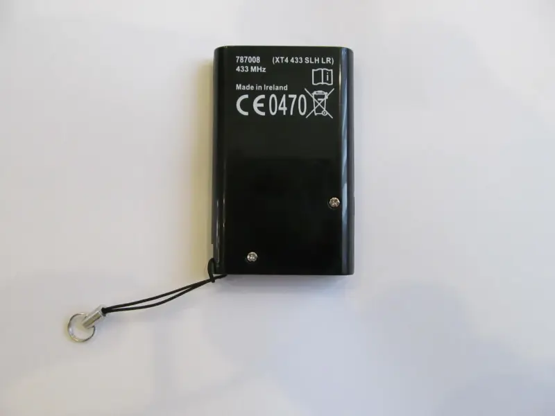 Пульт ДУ для ворот, ролет, шлагбаумов, FAAC XT4 433 SLH LR, черный