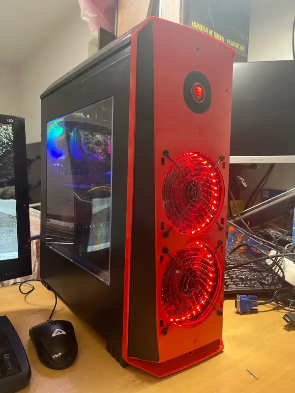 PC игровой компьютер 12 ядерный /RAM 16GB/1Tb/SSD/RX 580 8Gb