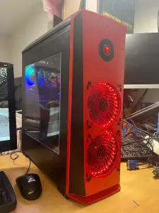 PC игровой компьютер 12 ядерный /RAM 16GB/1Tb/SSD/RX 580 8Gb