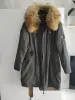 Куртка женская новая с натуральным мехом LiZA BRUSE р-р 42-44