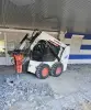 Аренда мини-погрузчика Lonking CDM 312 с дорожной щеткой / гидромолотом