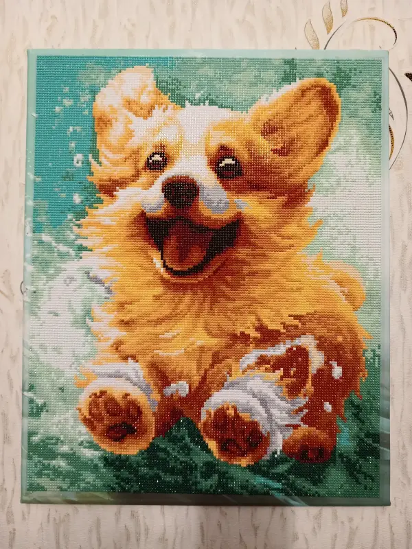 Готовые картины из алмазной мозаики