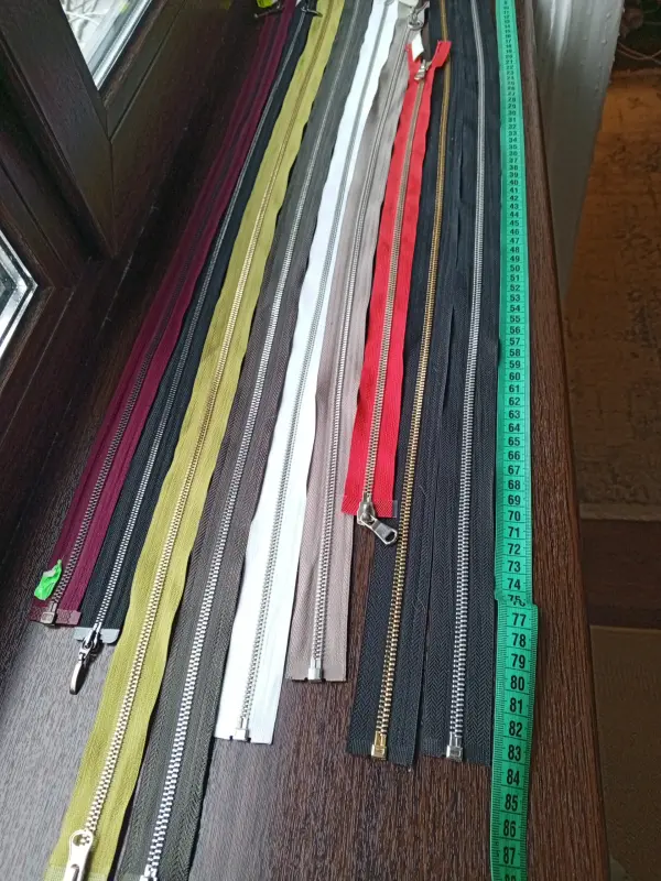 Молнии для одежды