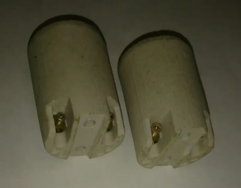 патроны ламповые керамические