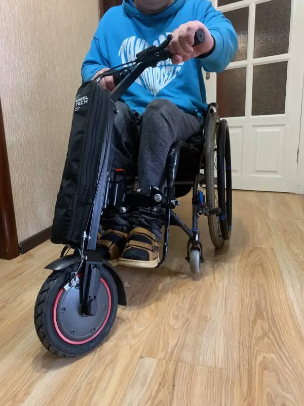 Электро приставка для инвалидной коляски