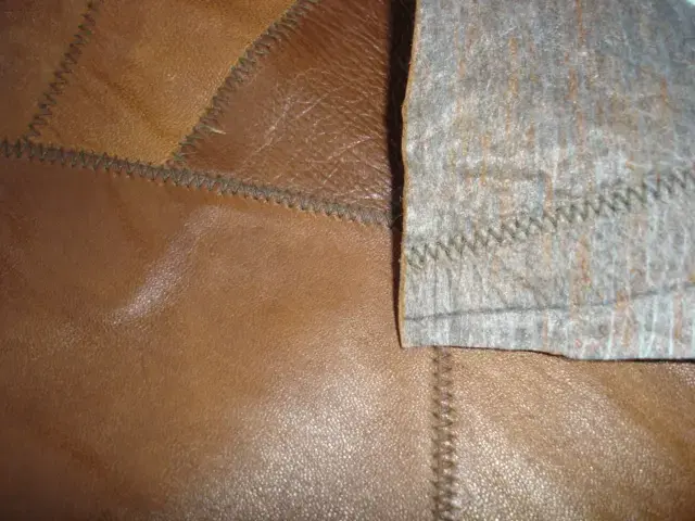 Куски натуральной кожи и меха