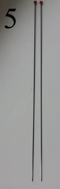 Спицы вязальные 5 пар