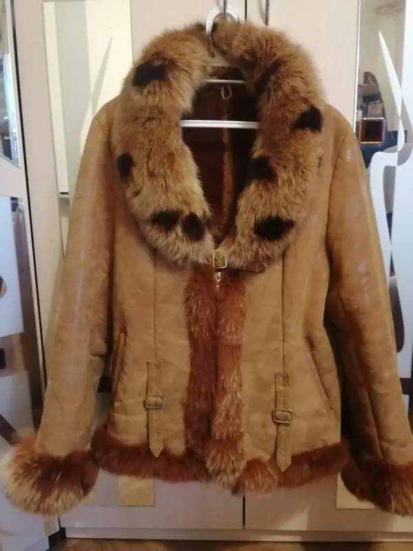 Дубленка натуральная автоледи Дания