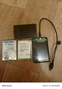 Жёсткие диски для ноутбуков