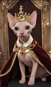 Канадский Сфинкса котята Ген разноглазия