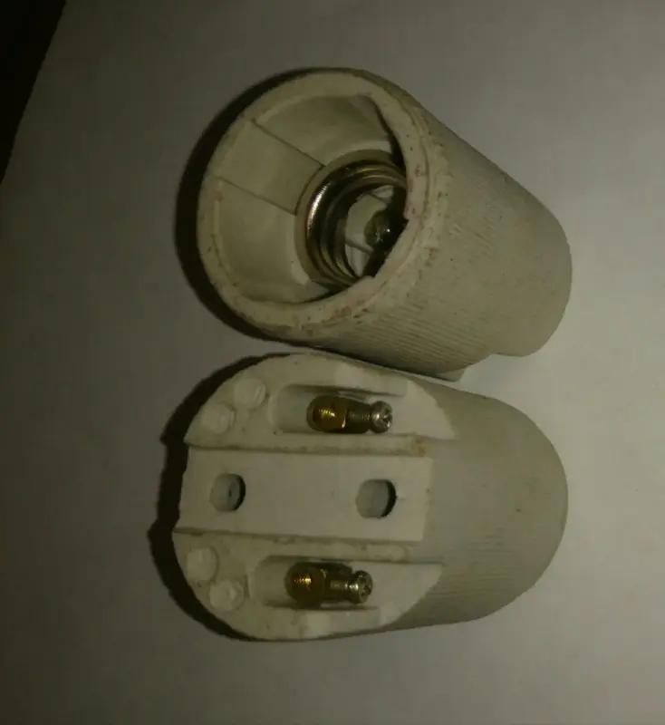 патроны ламповые керамические