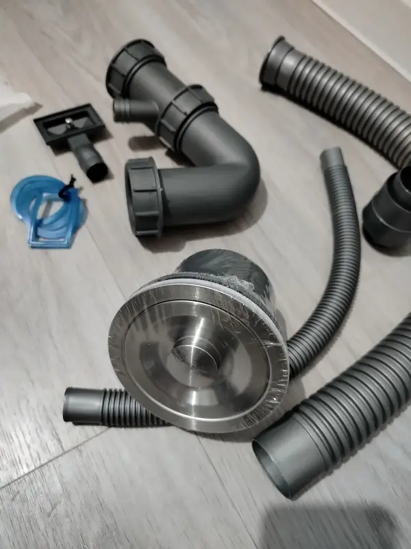 Сифон AVINA для кухонных моек из нержавеющей стали