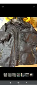 Пиджак Калинка, куртка кожзам 50-54 р-р ДАРОМ