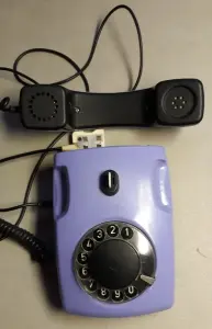 Аппарат телефонный стационарный, дисковый, проводной, настольный СПЕКТР-3