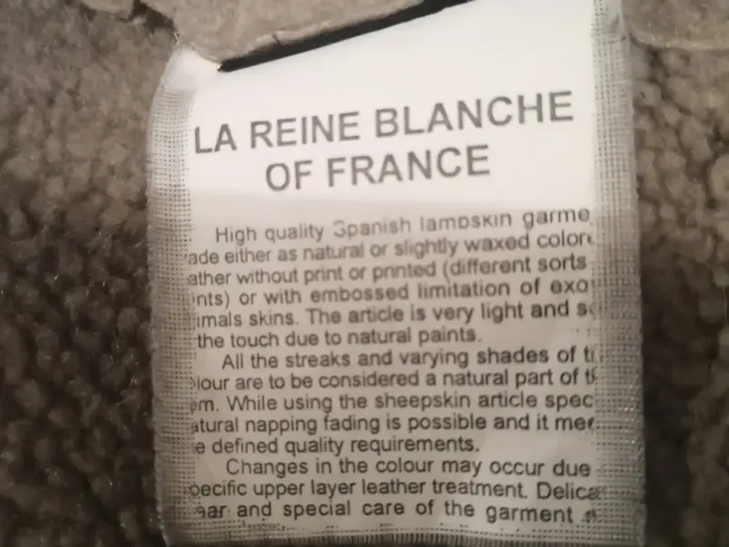 Франция дубленка натуральная кожа