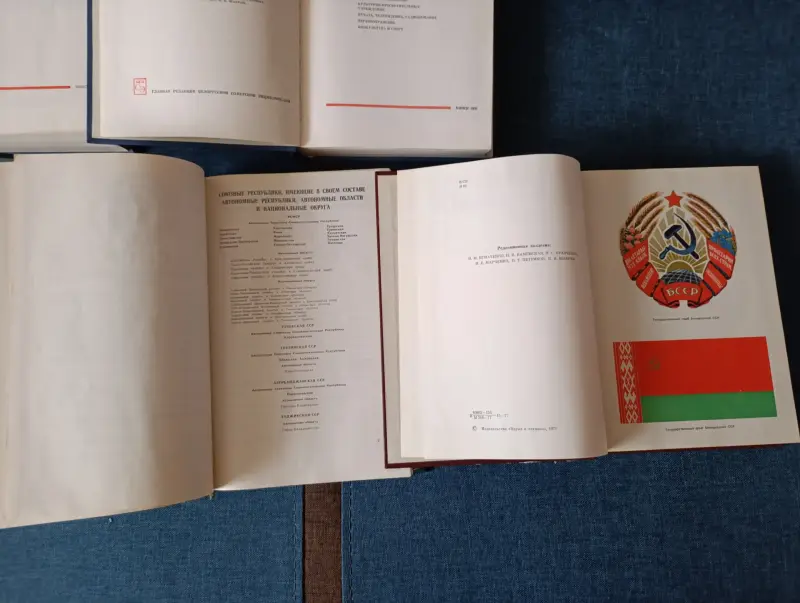 Книги. Белорусская ССР.