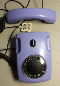 Аппарат телефонный стационарный, дисковый, проводной, настольный СПЕКТР-3