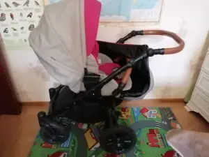 Коляска Tutis Tapu-Tapu 3 в 1. для девочки