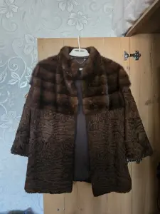 Норковый полушубок