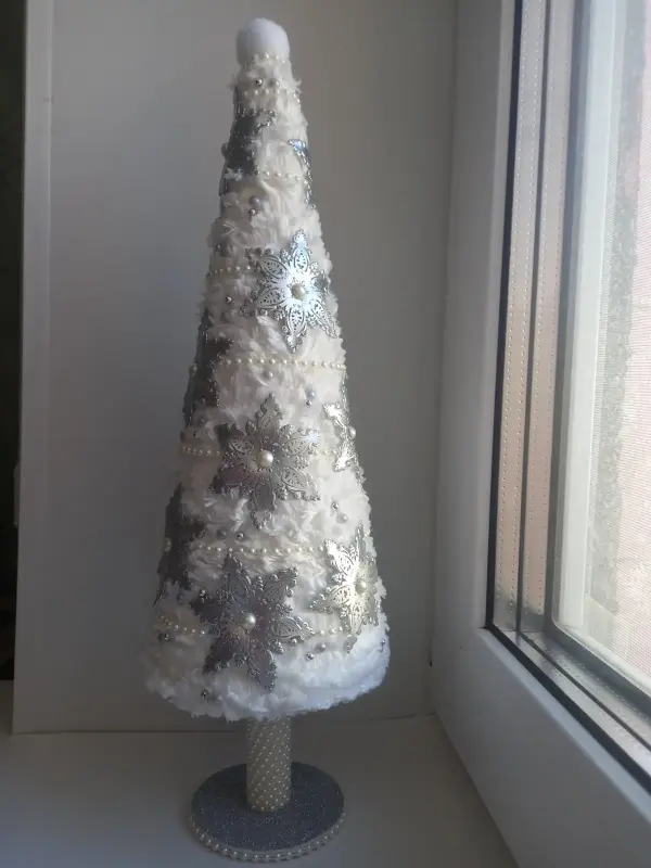 Новогодние елочки ручной работы