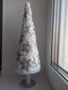 Новогодние елочки ручной работы