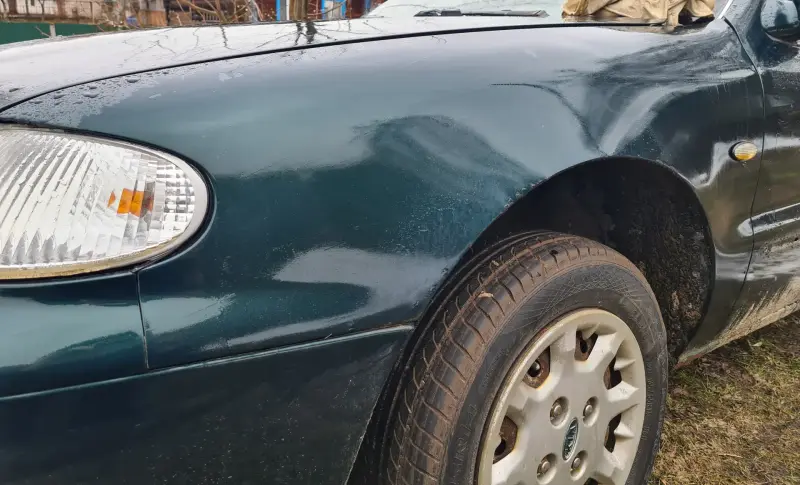 Крыло переднее левое Kia Clarus