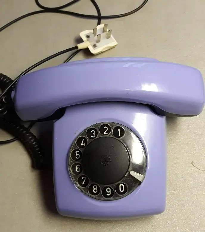 Аппарат телефонный стационарный, дисковый, проводной, настольный СПЕКТР-3