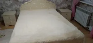 Кровать двуспальная с тумбами