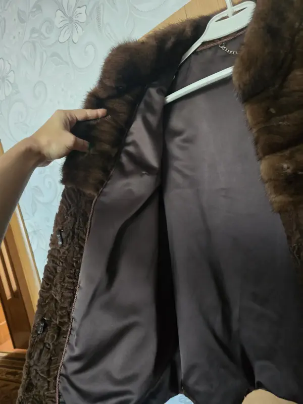 Норковый полушубок