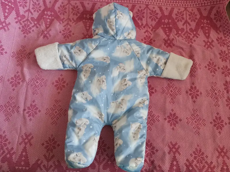 Комбинезон теплый для новорожденных