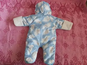 Комбинезон теплый для новорожденных