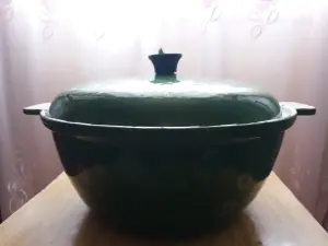 Жаровня чугунная эмалированная