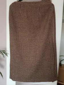 осенне-зимний комплект: юбка+шарф.