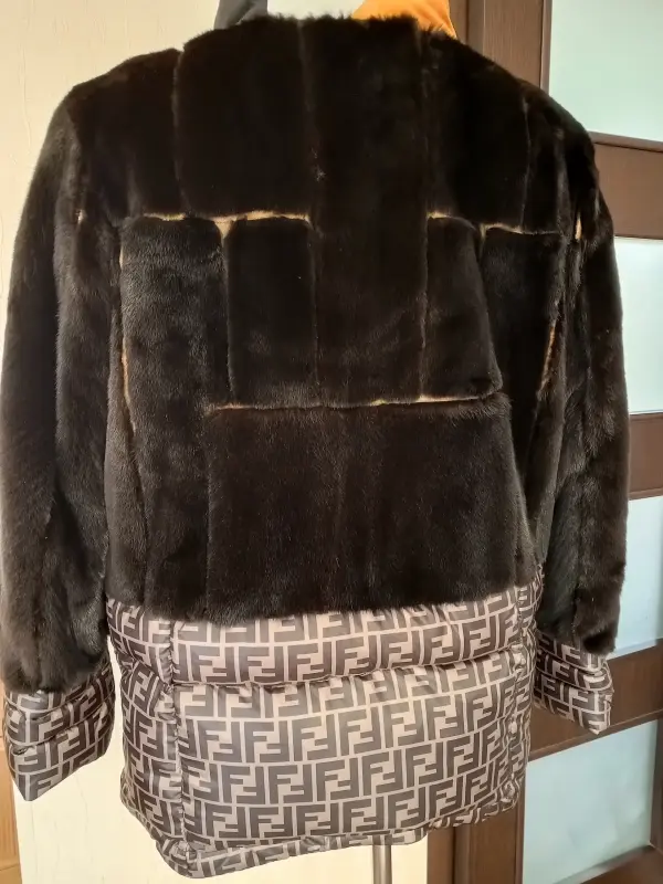 Шуба норковая Блэк Лама