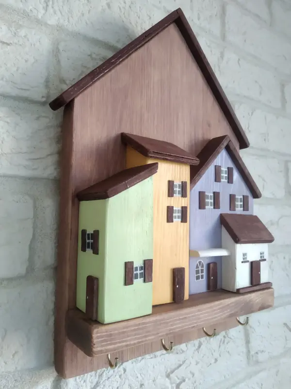 Объемное панно, ключница, подарок для дома и интерьера