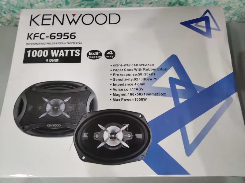 Динамики Kenwood 6'9 овалы