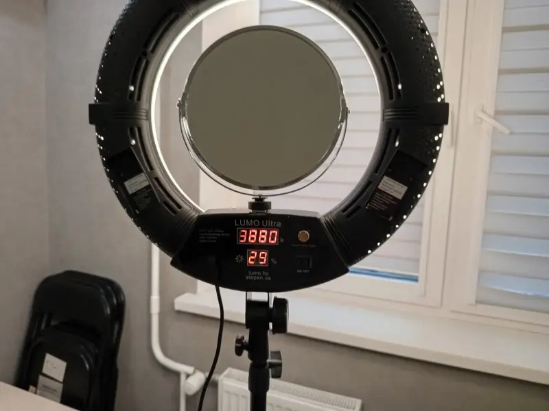 Лампа кольцевая профессин.диам.55см LUMO