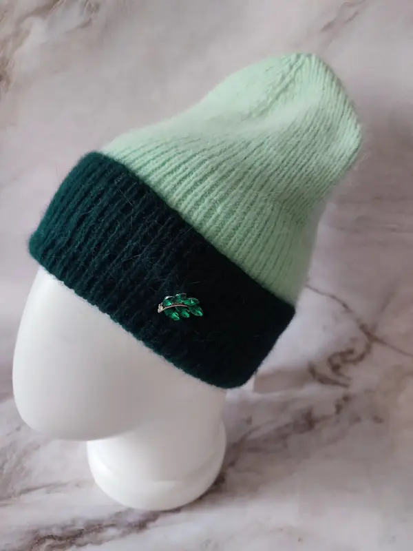 Шапка из пуха норки