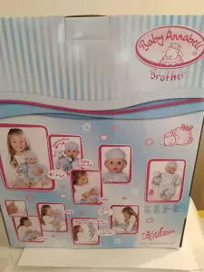 Интерактивная КУКЛА Беби Аннабель (оригинал) 46 см с мимикой+музыкальная игрушка Овечка,Zapf Creation(Германия)